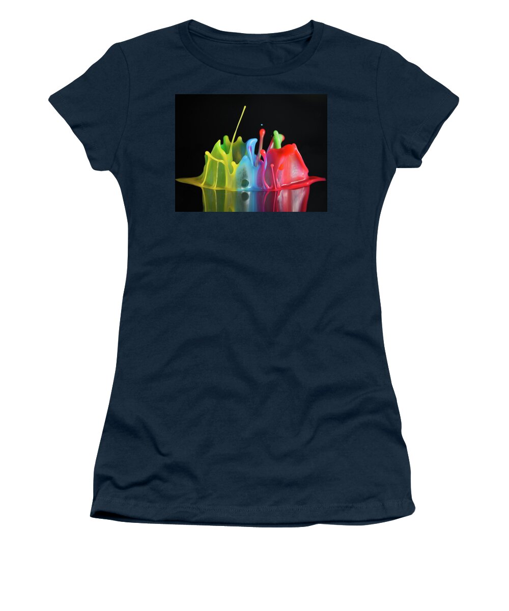 Macro Women's T-Shirt featuring the photograph Happy Birthday by William Lee