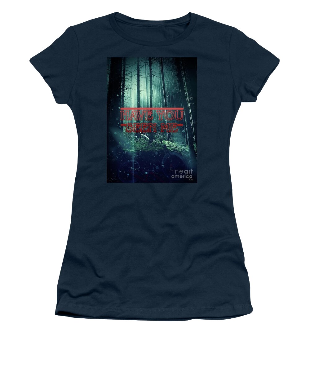 Have You Seen Me Women's T-Shirt featuring the digital art Have You Seen Me by Mo T