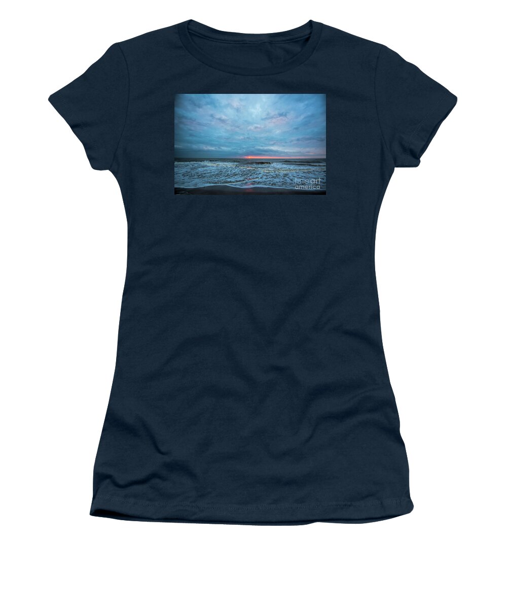 Heaven Women's T-Shirt featuring the photograph Heaven at Folly Beach by Robert Loe