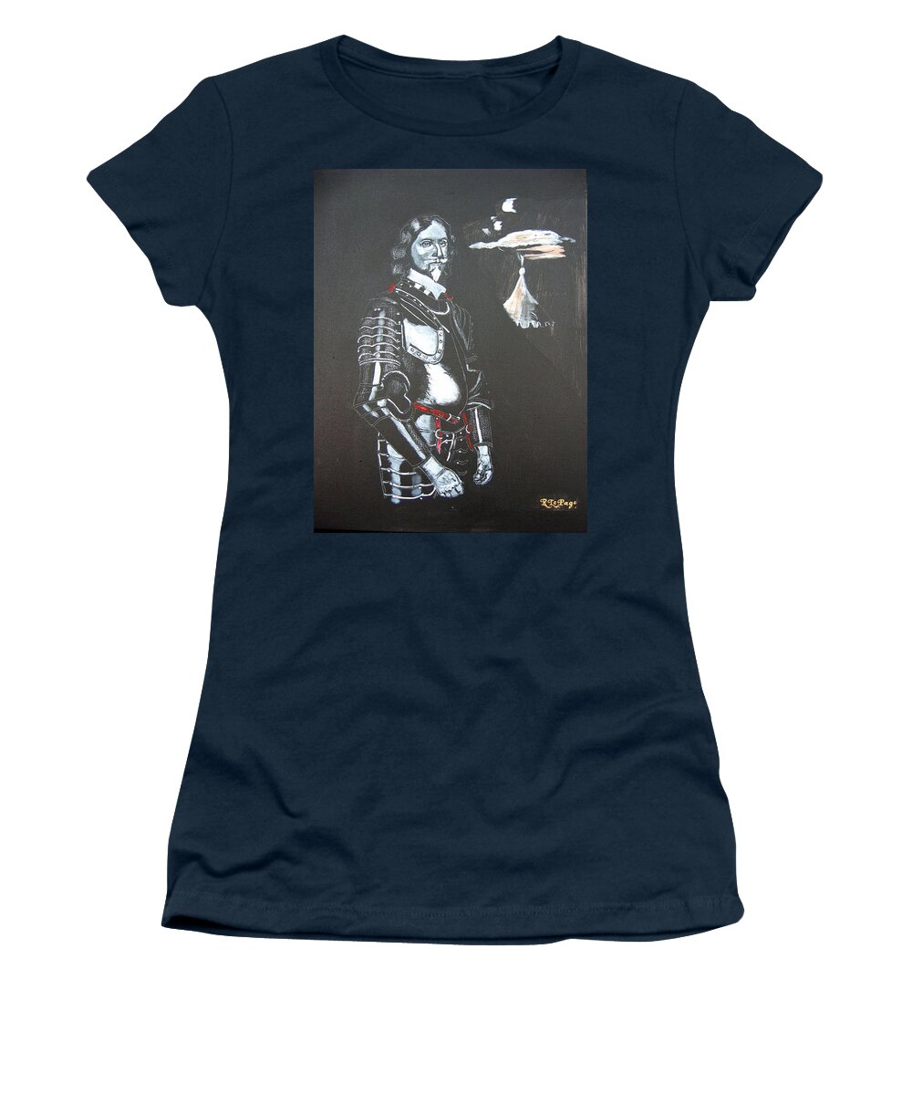 Armour Women's T-Shirt featuring the painting Henry Ireton by Richard Le Page
