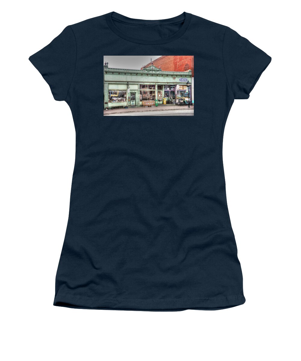 Leadville Women's T-Shirt featuring the photograph Herald Democrat by David Bearden