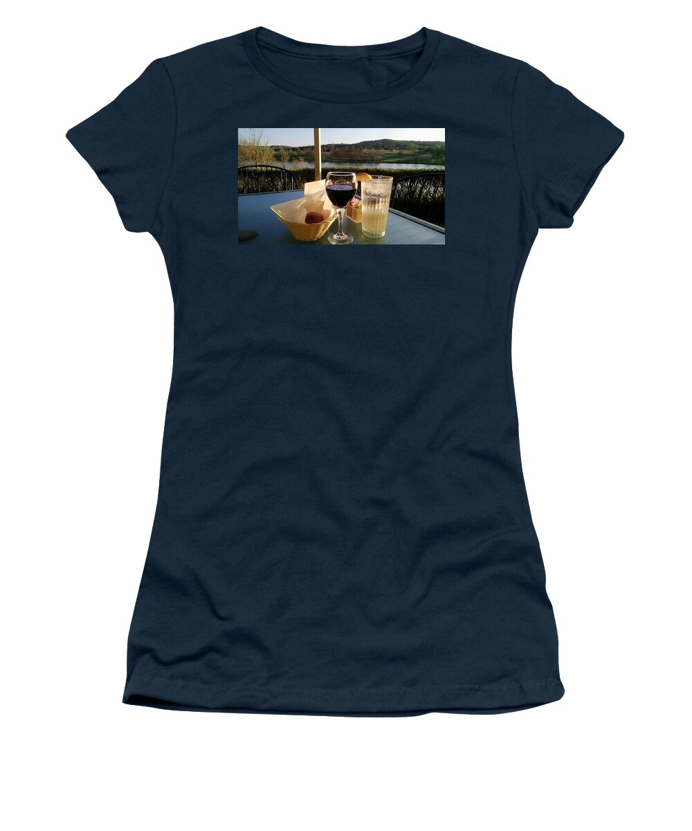 Texas Women's T-Shirt featuring the photograph Hill Country Hideaway by J L Hodges