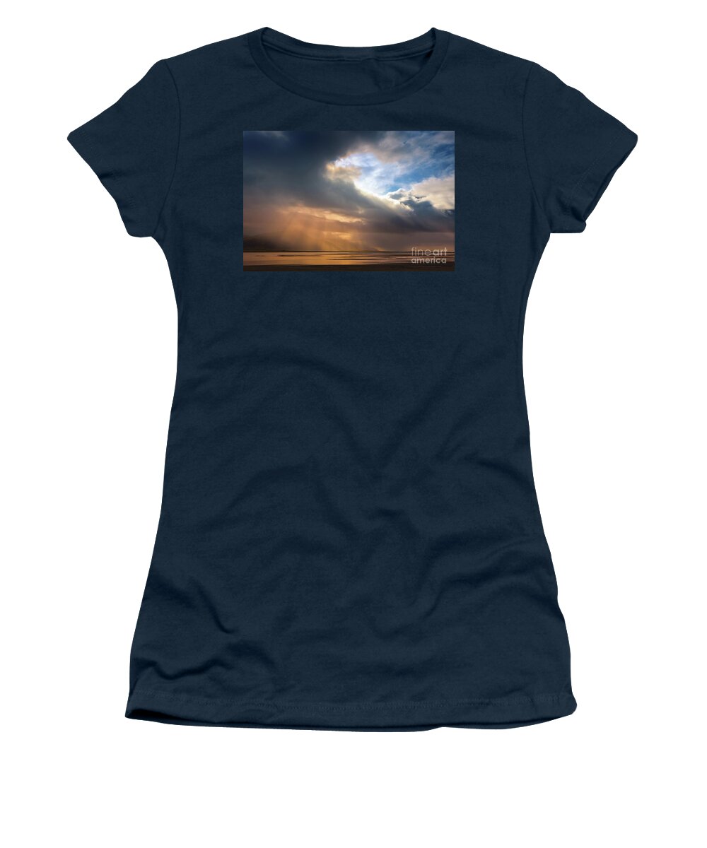 Iceland Women's T-Shirt featuring the photograph Hofn, Iceland by Henk Meijer Photography