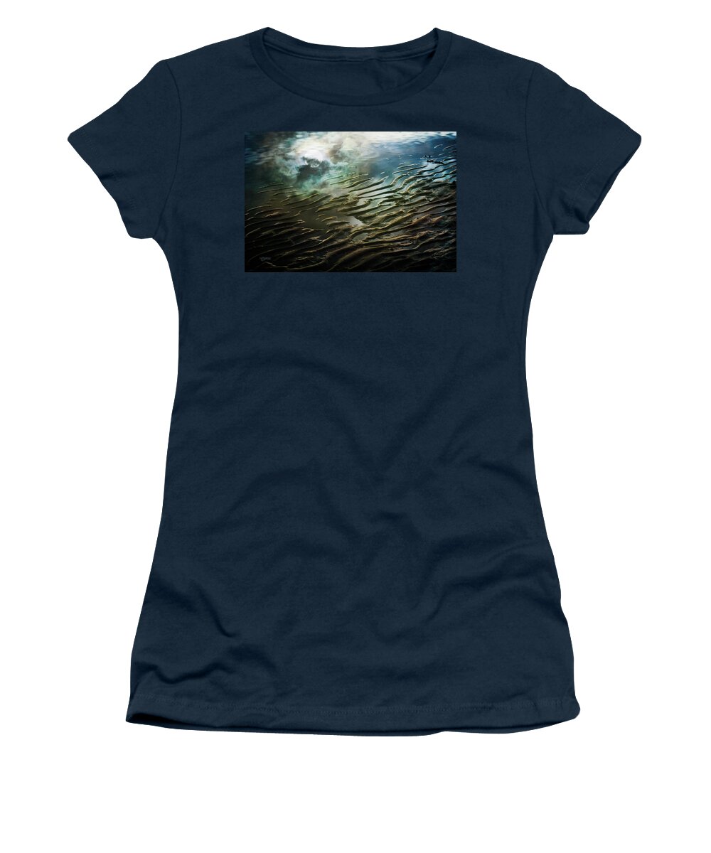Ocean Women's T-Shirt featuring the photograph How It All Began by Joy Gerow