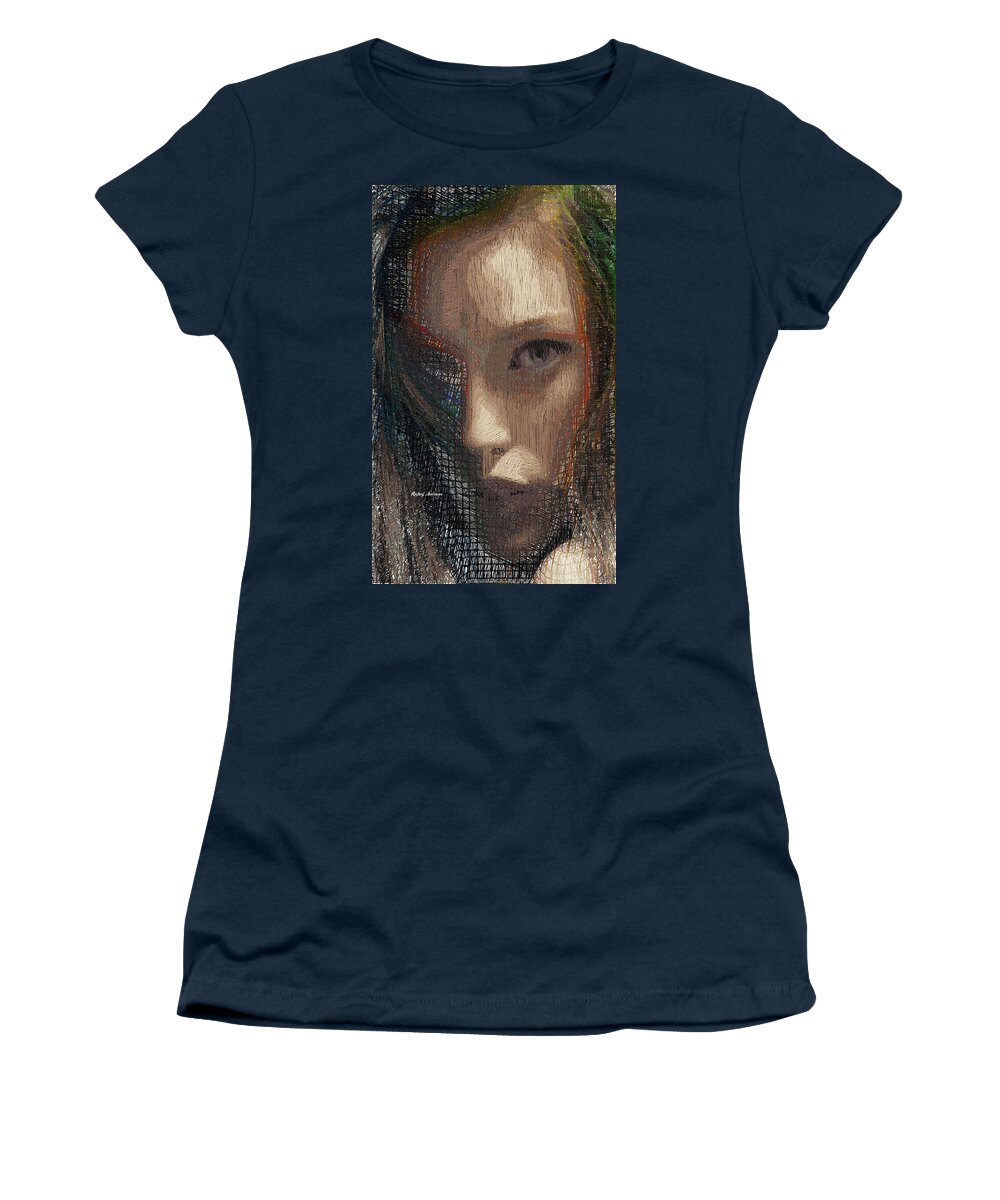 Rafael Salazar Women's T-Shirt featuring the digital art I can see by Rafael Salazar