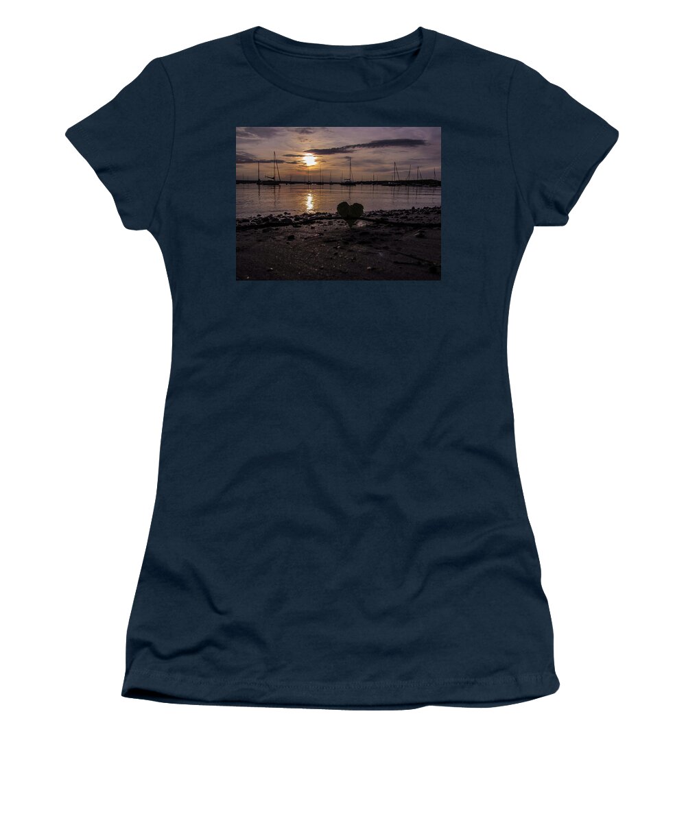 Sunset Women's T-Shirt featuring the photograph I Love sunset by Cesar Vieira