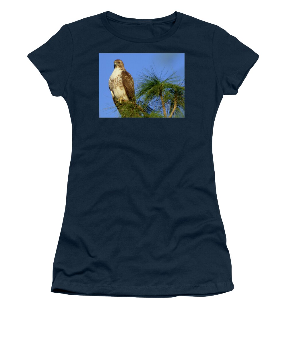 Orcinus Fotograffy Women's T-Shirt featuring the photograph I Stand Alone by Kimo Fernandez