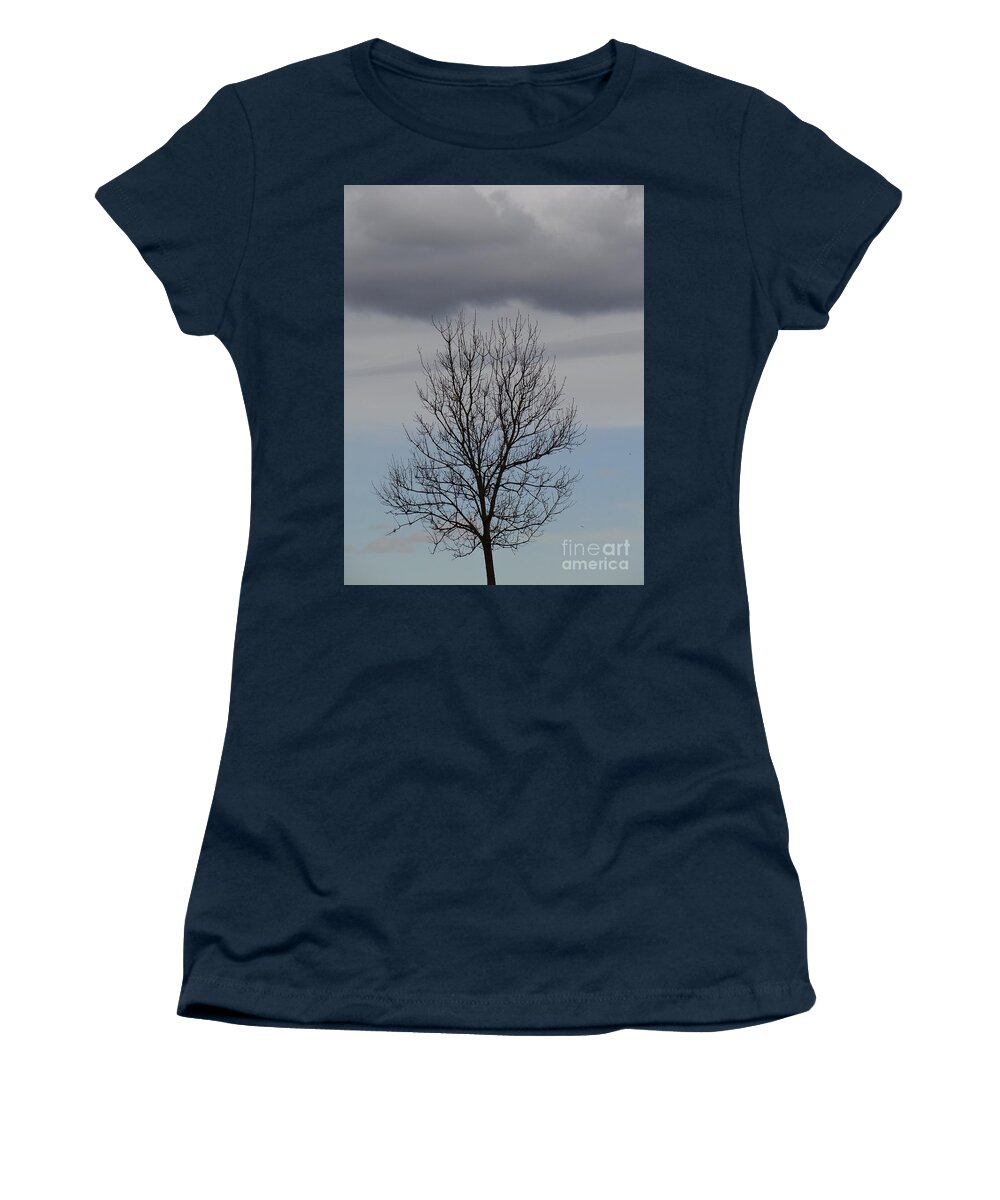 Tree Women's T-Shirt featuring the photograph In between by Karin Ravasio