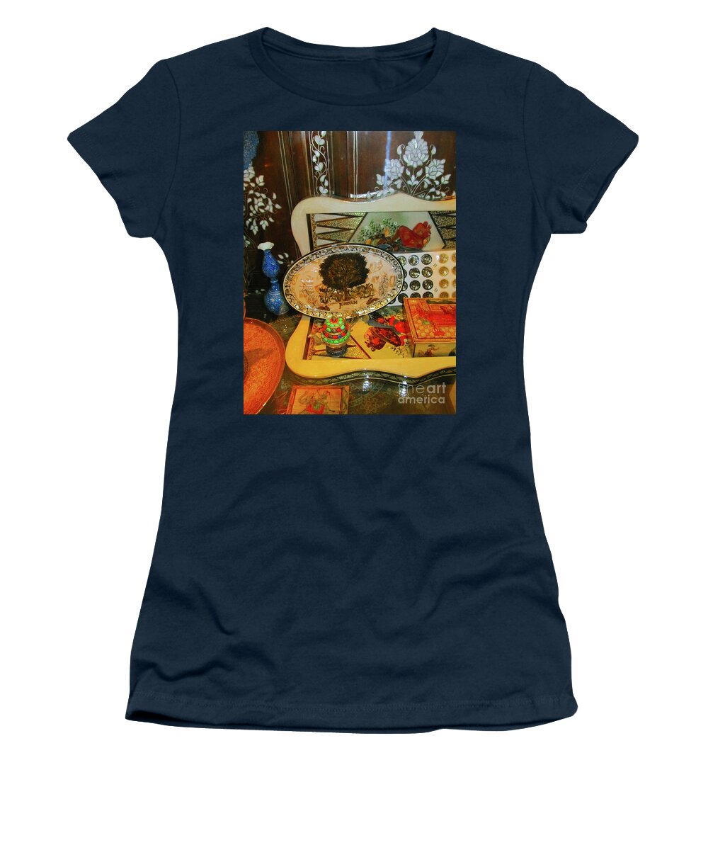 Jordan Baubles Women's T-Shirt featuring the photograph Jordan Baubles by Donna L Munro