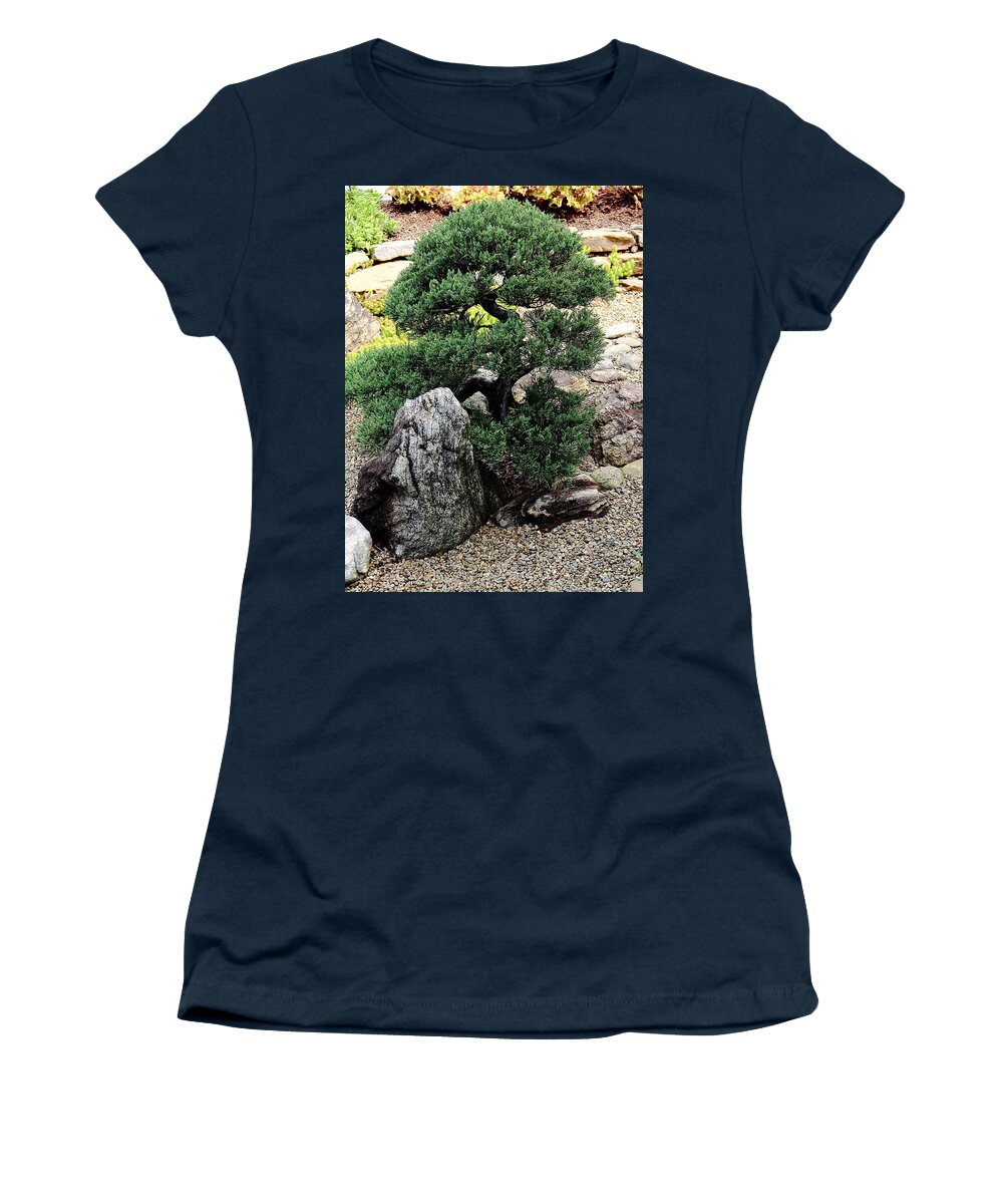Tree Women's T-Shirt featuring the photograph Juniper by Allen Nice-Webb