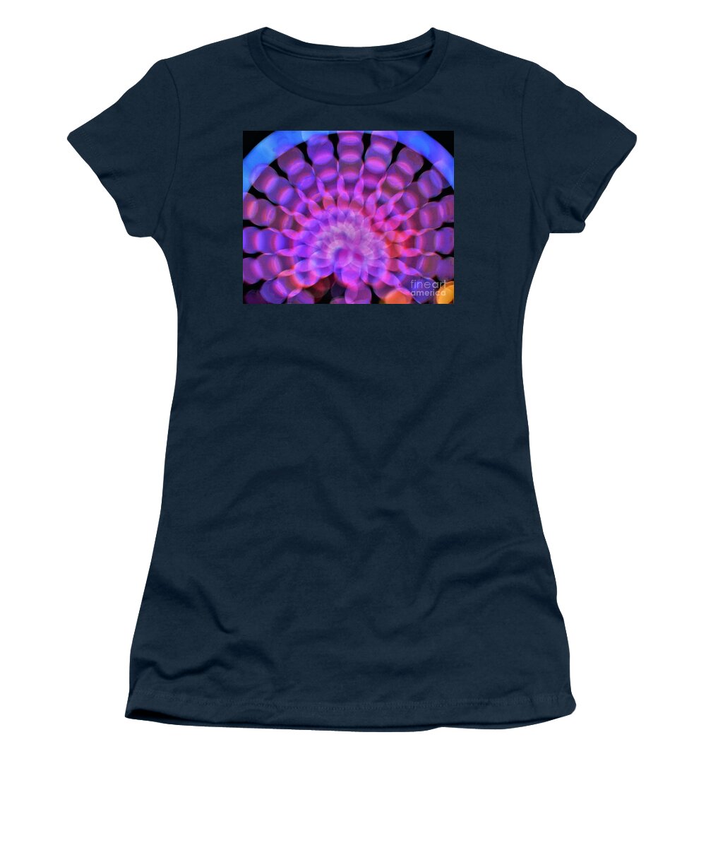 Kaleidoscope Women's T-Shirt featuring the photograph Kaleidoscope5 by Merle Grenz
