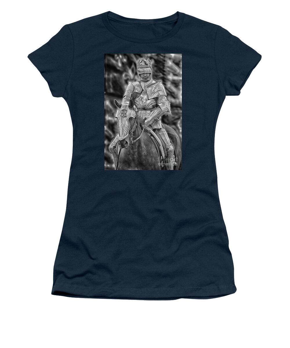Knight Women's T-Shirt featuring the photograph King Richard 111 1 by Linsey Williams