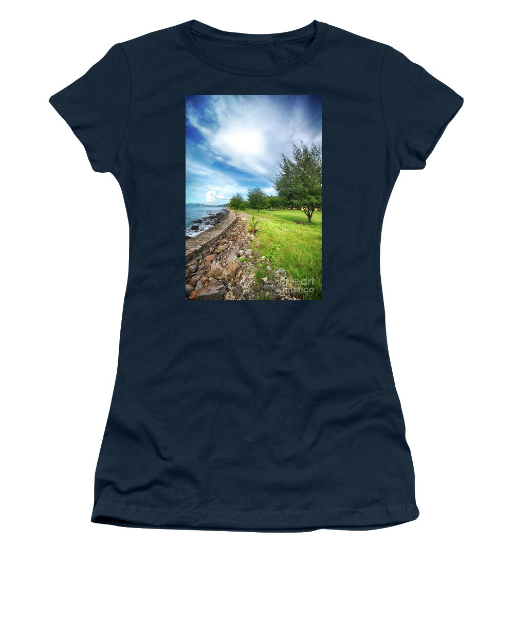 Trees Women's T-Shirt featuring the photograph Landscape 2 by Charuhas Images