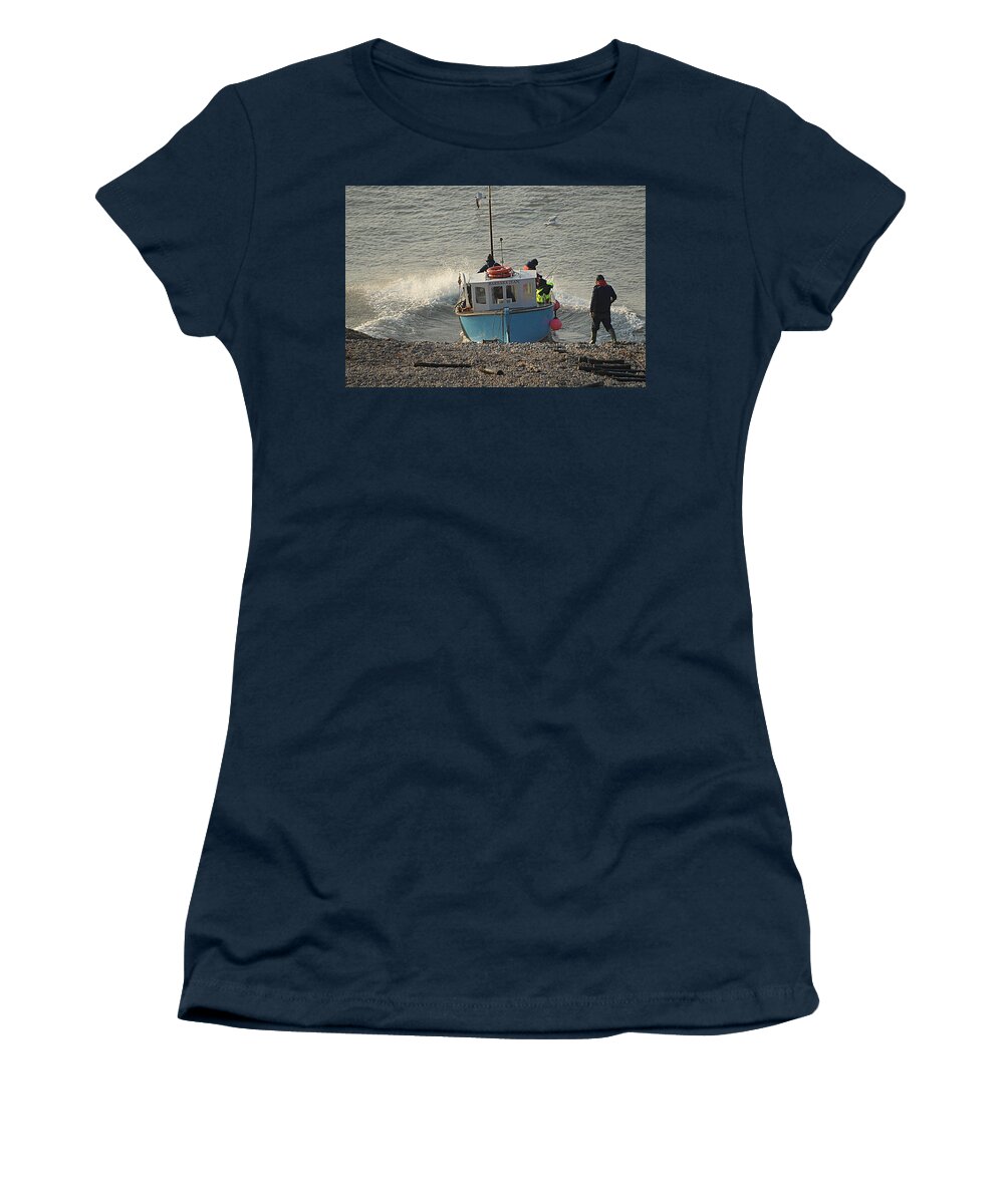 Beer Women's T-Shirt featuring the photograph Launch by Andy Thompson