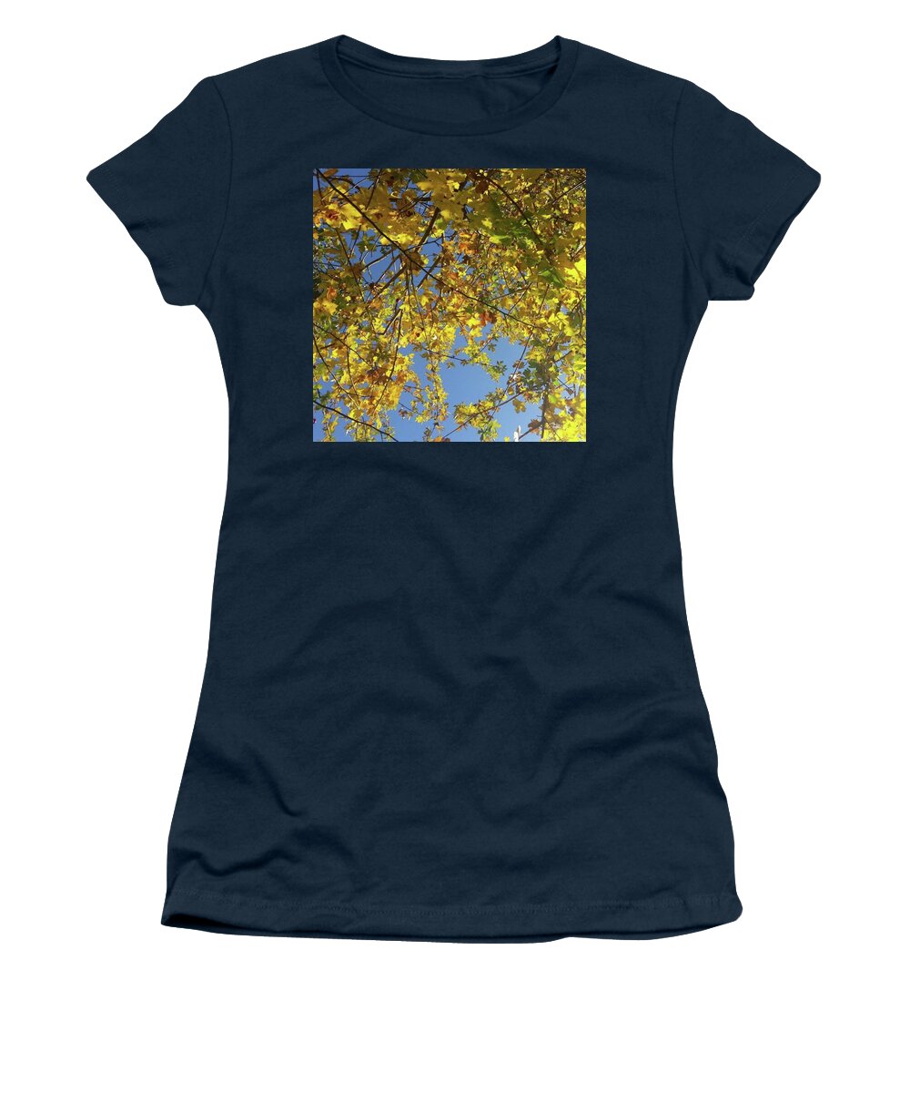 Inspiration Women's T-Shirt featuring the photograph Leaves And Light by Rowena Tutty