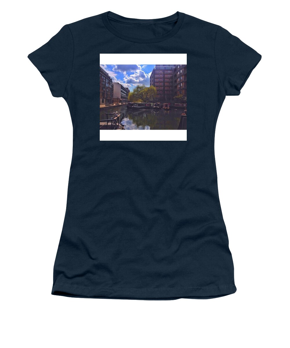 Canal Women's T-Shirt featuring the photograph Life's Getting More Beautiful With by Tai Lacroix