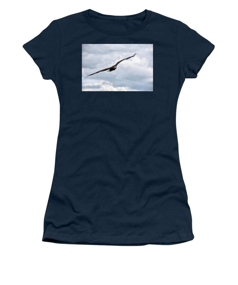 Eagle Women's T-Shirt featuring the photograph Locked On by Kuni Photography