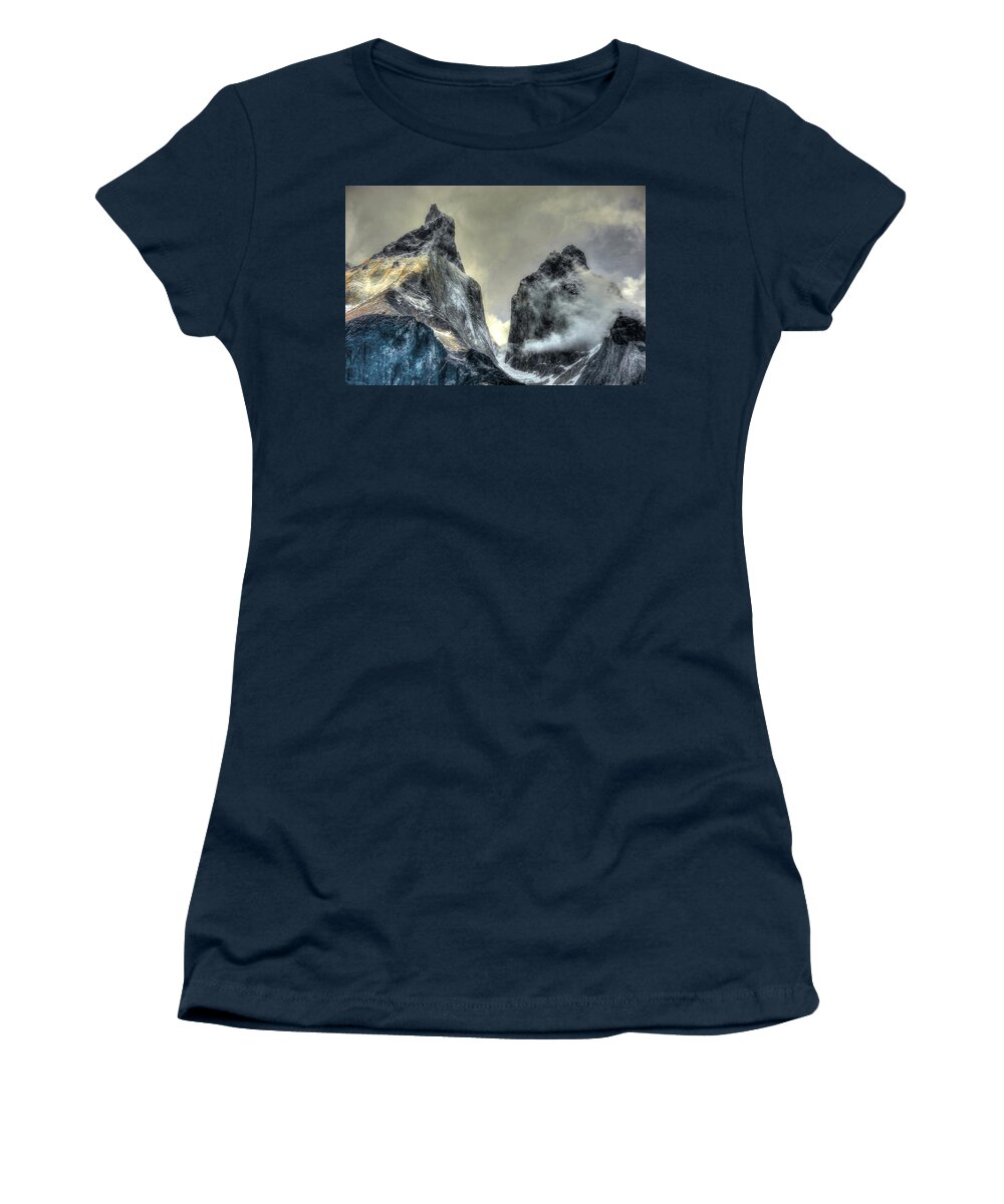 Home Women's T-Shirt featuring the photograph Los Cuernos-The Horns by Richard Gehlbach