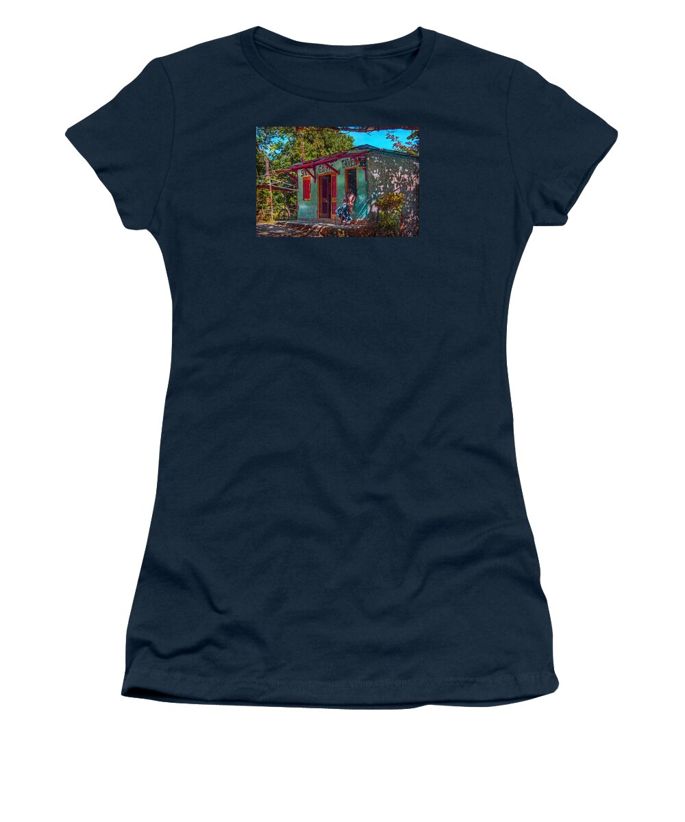 Spicy Grove Tavern Women's T-Shirt featuring the photograph Lull by Hanny Heim