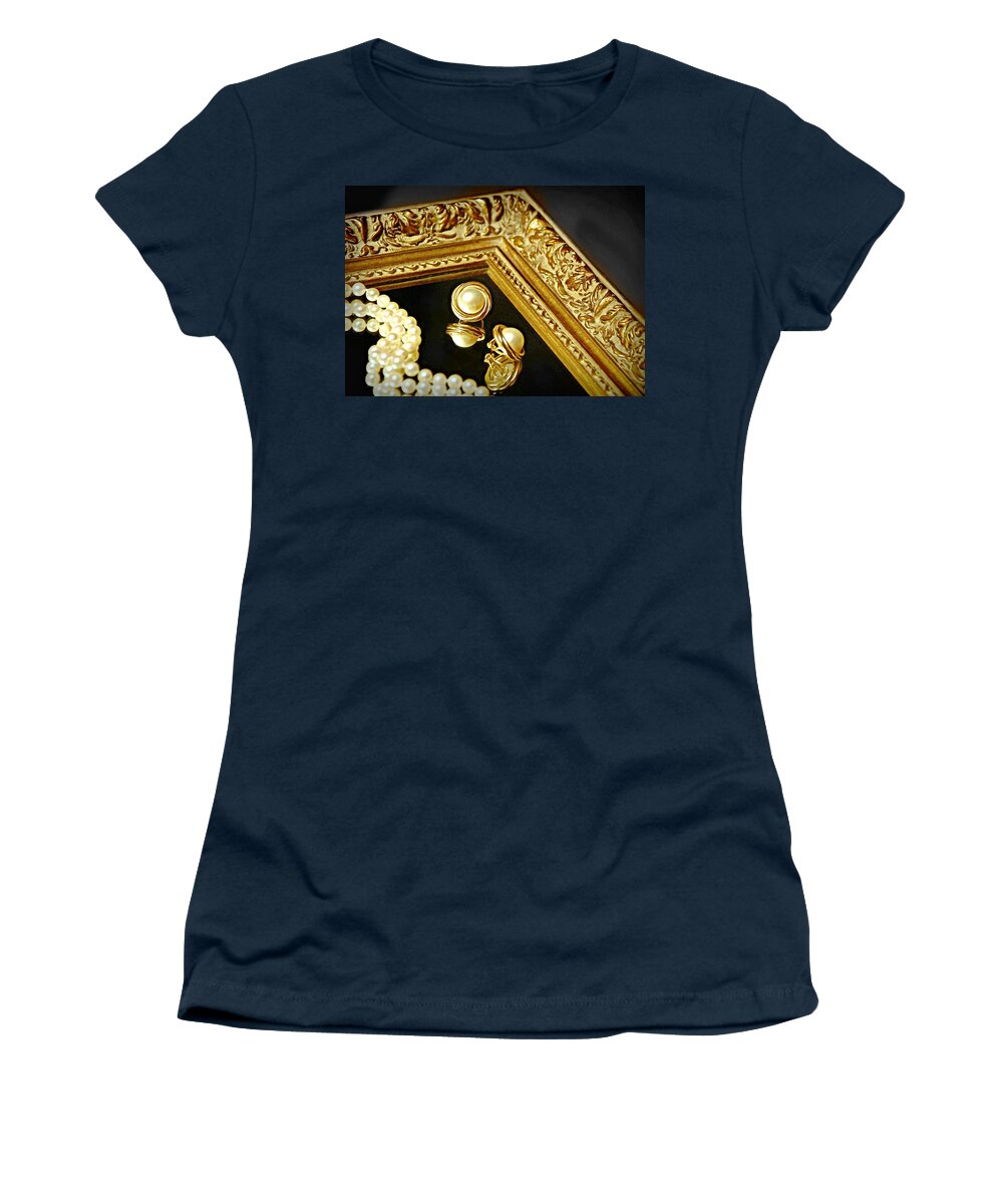 Jewels Women's T-Shirt featuring the photograph Luster by Diana Angstadt