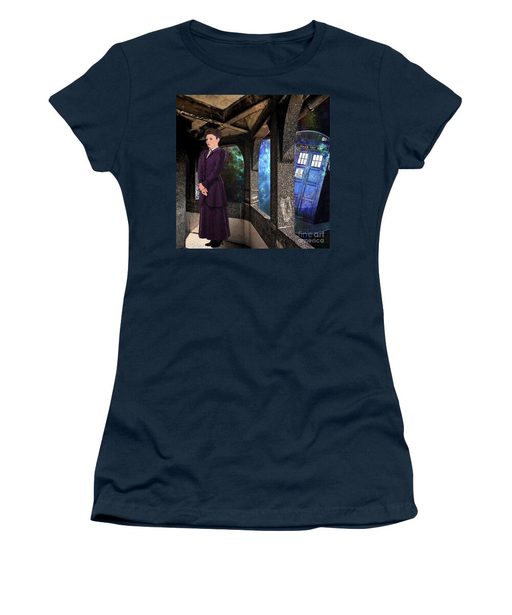 Missy Women's T-Shirt featuring the digital art Magicians Apprentice by Digital Art Cafe
