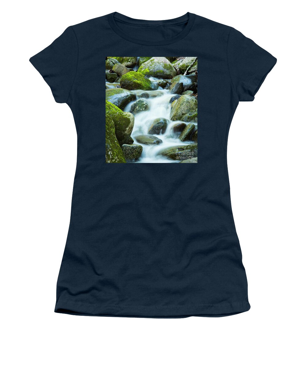 Maine Women's T-Shirt featuring the photograph Maine Waters by Alana Ranney