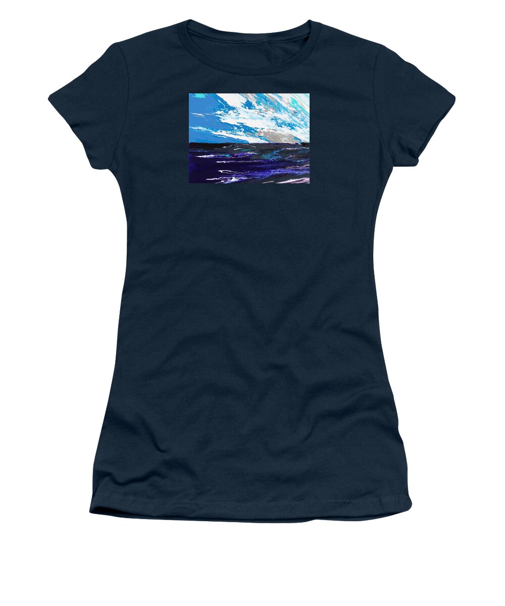 Fusionart Women's T-Shirt featuring the painting Mariner by Ralph White
