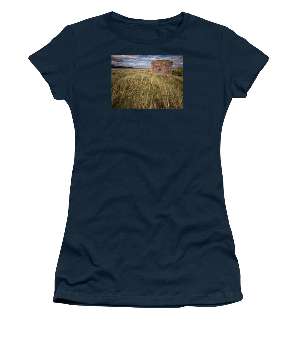 Martello Women's T-Shirt featuring the photograph Martello Tower by Nigel R Bell