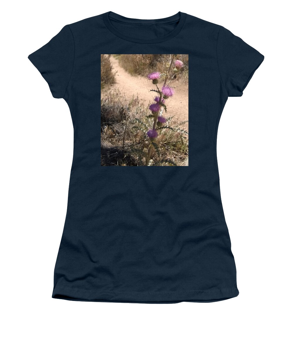 Desert Women's T-Shirt featuring the photograph Meaner Than They Look by Claudia Goodell