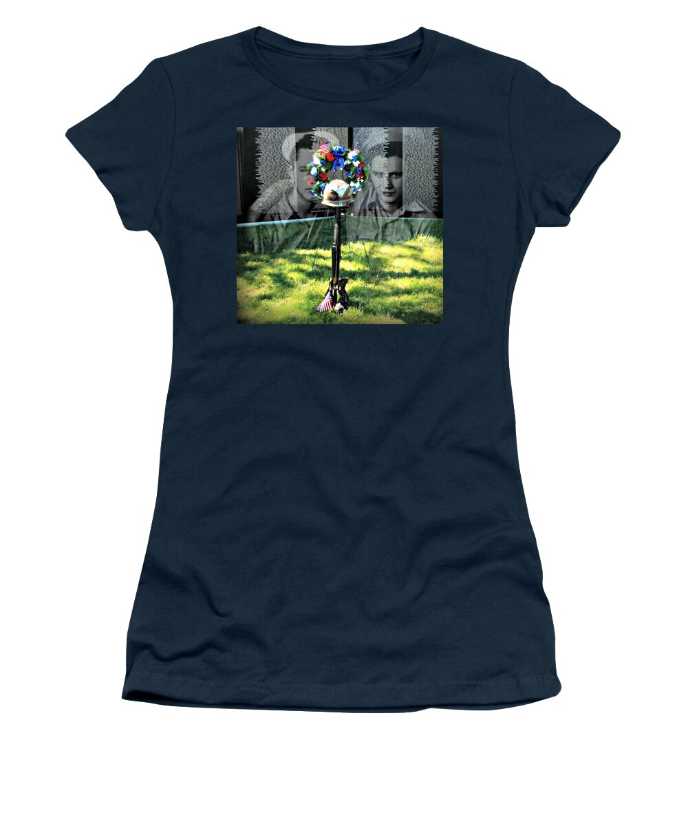 Veterans Women's T-Shirt featuring the photograph Memorial Day by KATIE Vigil