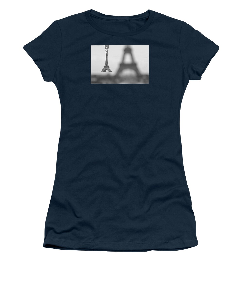 Paris Women's T-Shirt featuring the photograph Memories of Paris by Effezetaphoto Fz