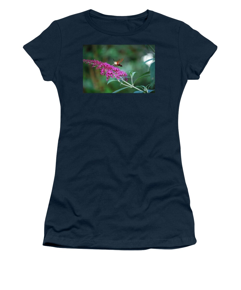 Moth Women's T-Shirt featuring the photograph Mine all Mine by Lori Tambakis