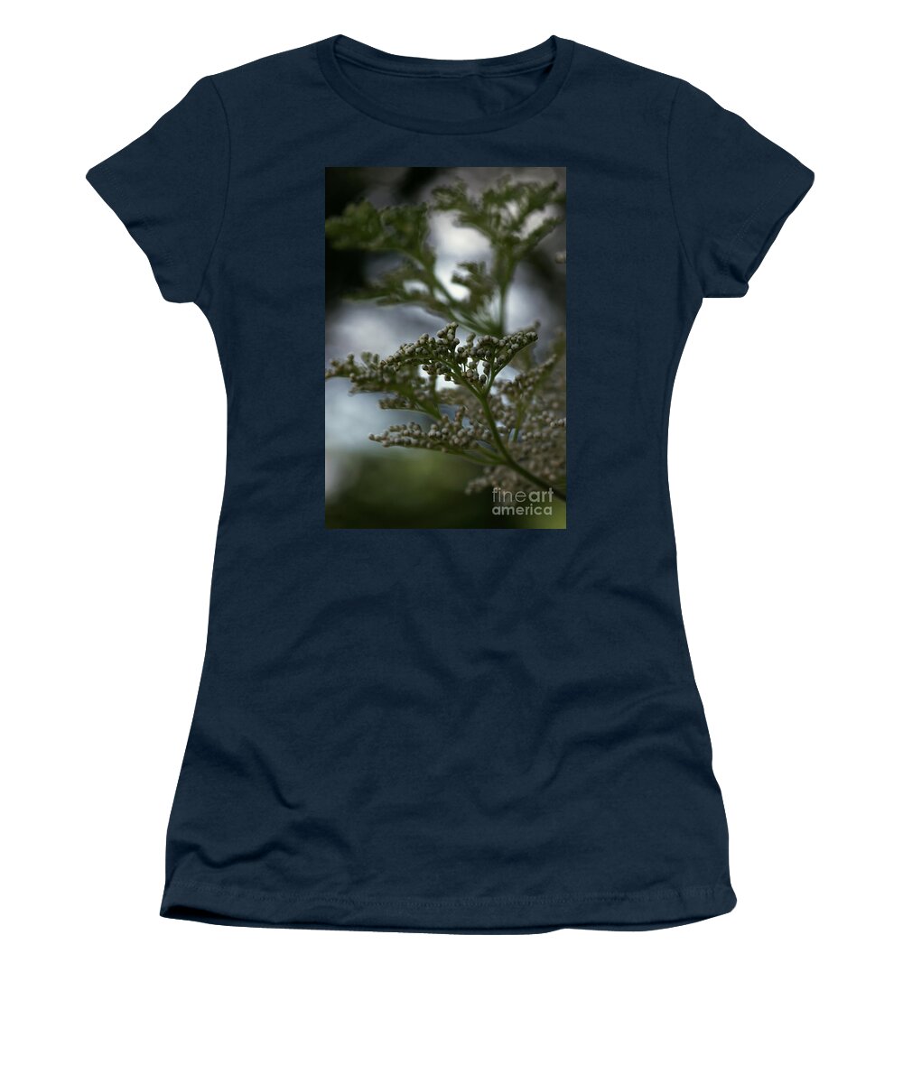Abstract Women's T-Shirt featuring the photograph Mirrored by Linda Shafer