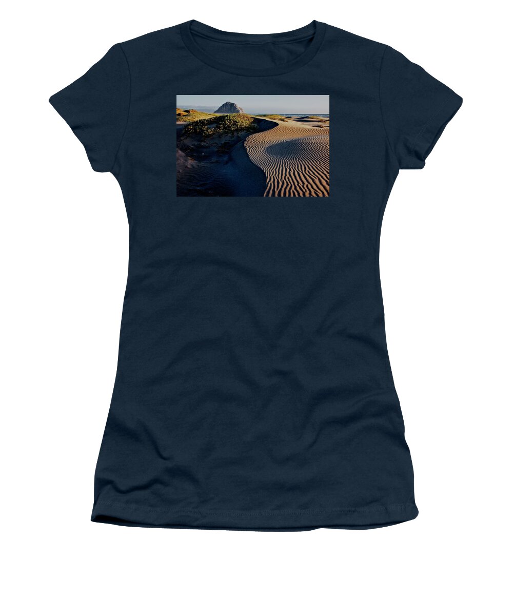 Nature Women's T-Shirt featuring the photograph Morro Strand State Beach, California by Zayne Diamond
