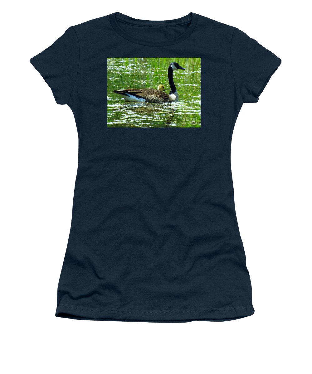 Mother Women's T-Shirt featuring the photograph Mother Goose by Robyn King