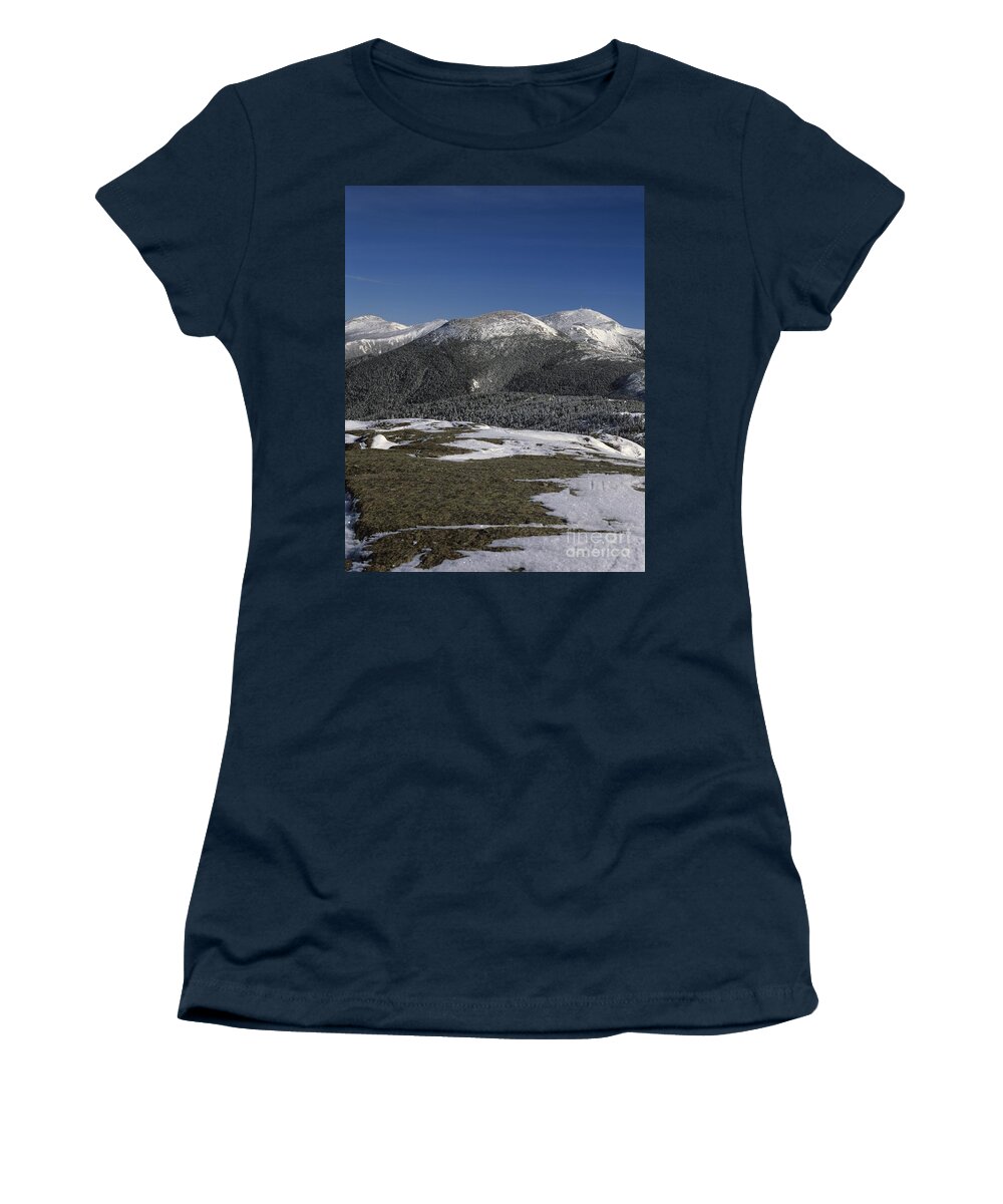 Hike Women's T-Shirt featuring the photograph Mount Eisenhower - White Mountains New Hampshire by Erin Paul Donovan
