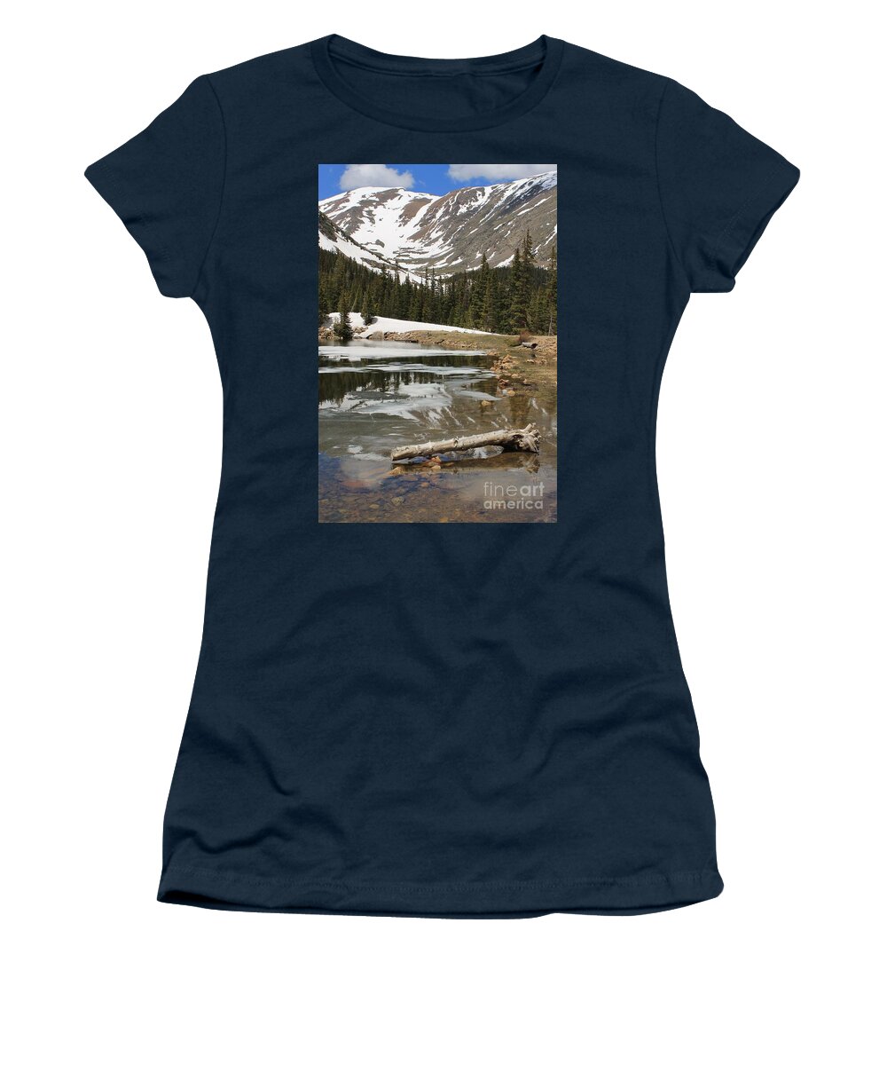 Nature Women's T-Shirt featuring the photograph Mountain Magic by Tonya Hance