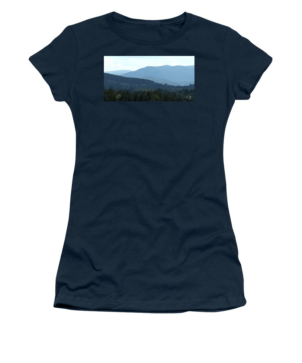Mt Ascutney Women's T-Shirt featuring the photograph Mt. Ascutney VT by Paul Gaj