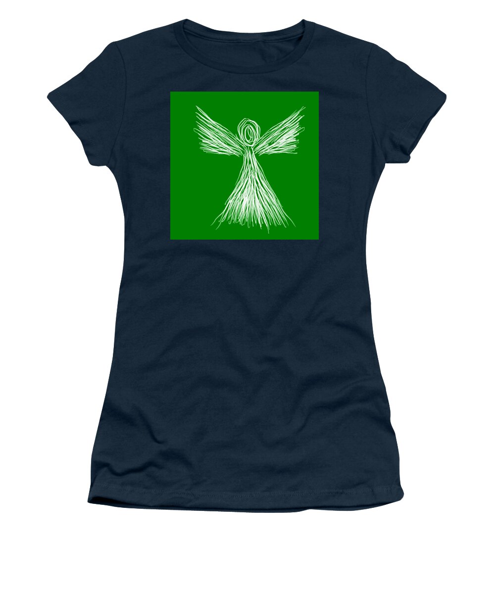 Bruce Women's T-Shirt featuring the painting My Angel by Bruce Nutting