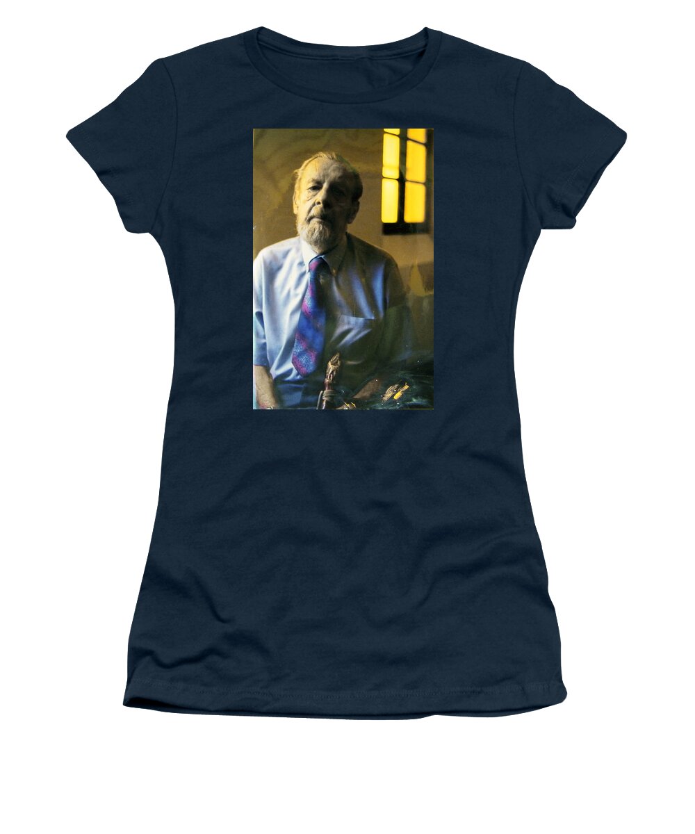 Portrait Women's T-Shirt featuring the photograph My Beautiful Friend by Lenore Senior