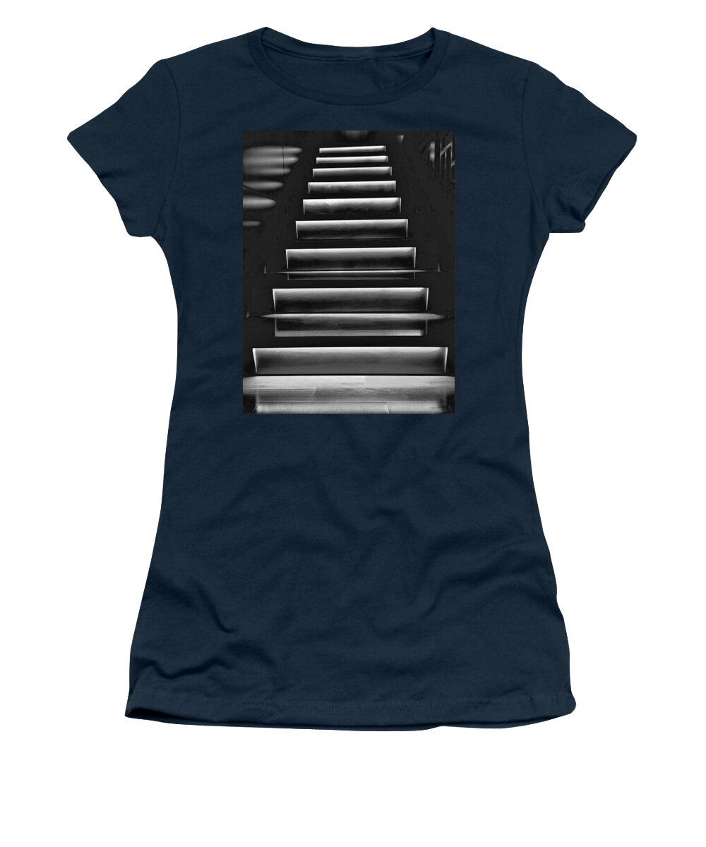 Stairs Women's T-Shirt featuring the photograph Mystery of Life by Doris Aguirre