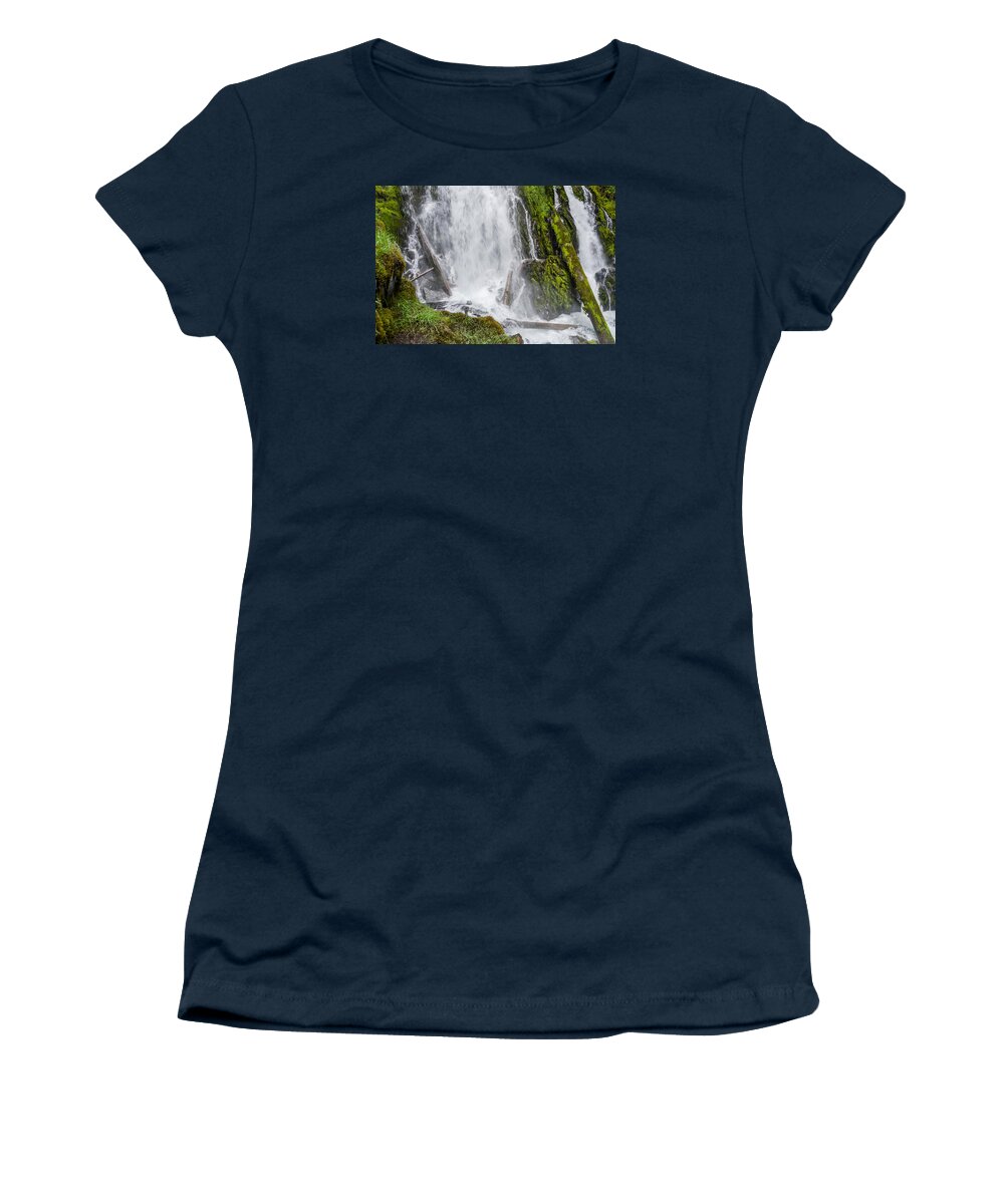 National Falls Women's T-Shirt featuring the photograph National Falls 2 by Greg Nyquist