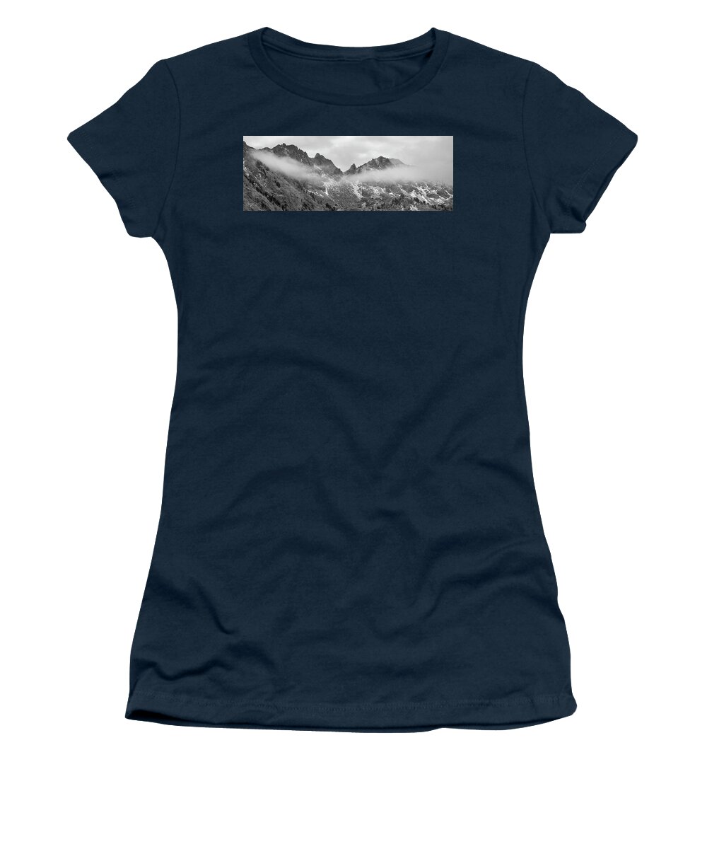 Lamoille Women's T-Shirt featuring the photograph Nevada High Country - Lamoille Canyon by Steve Ellison