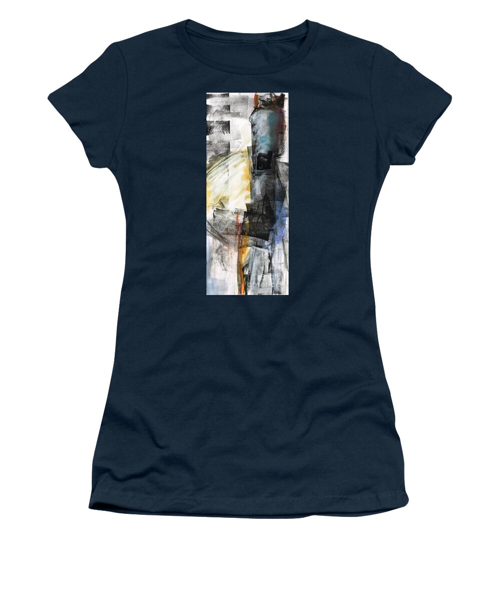 Equine Art Women's T-Shirt featuring the painting New Mexico Horse Art by Frances Marino