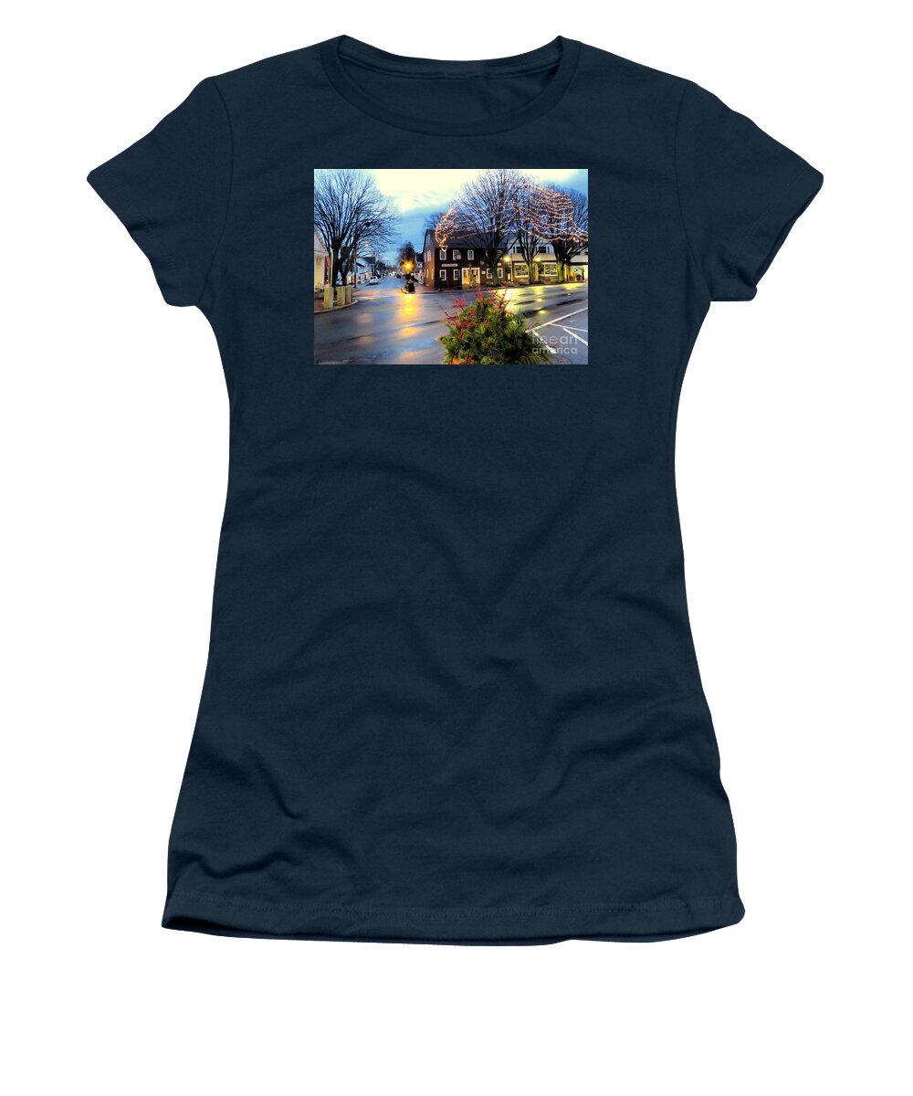 New Year's Day Women's T-Shirt featuring the photograph New Years Day 2017 by Janice Drew