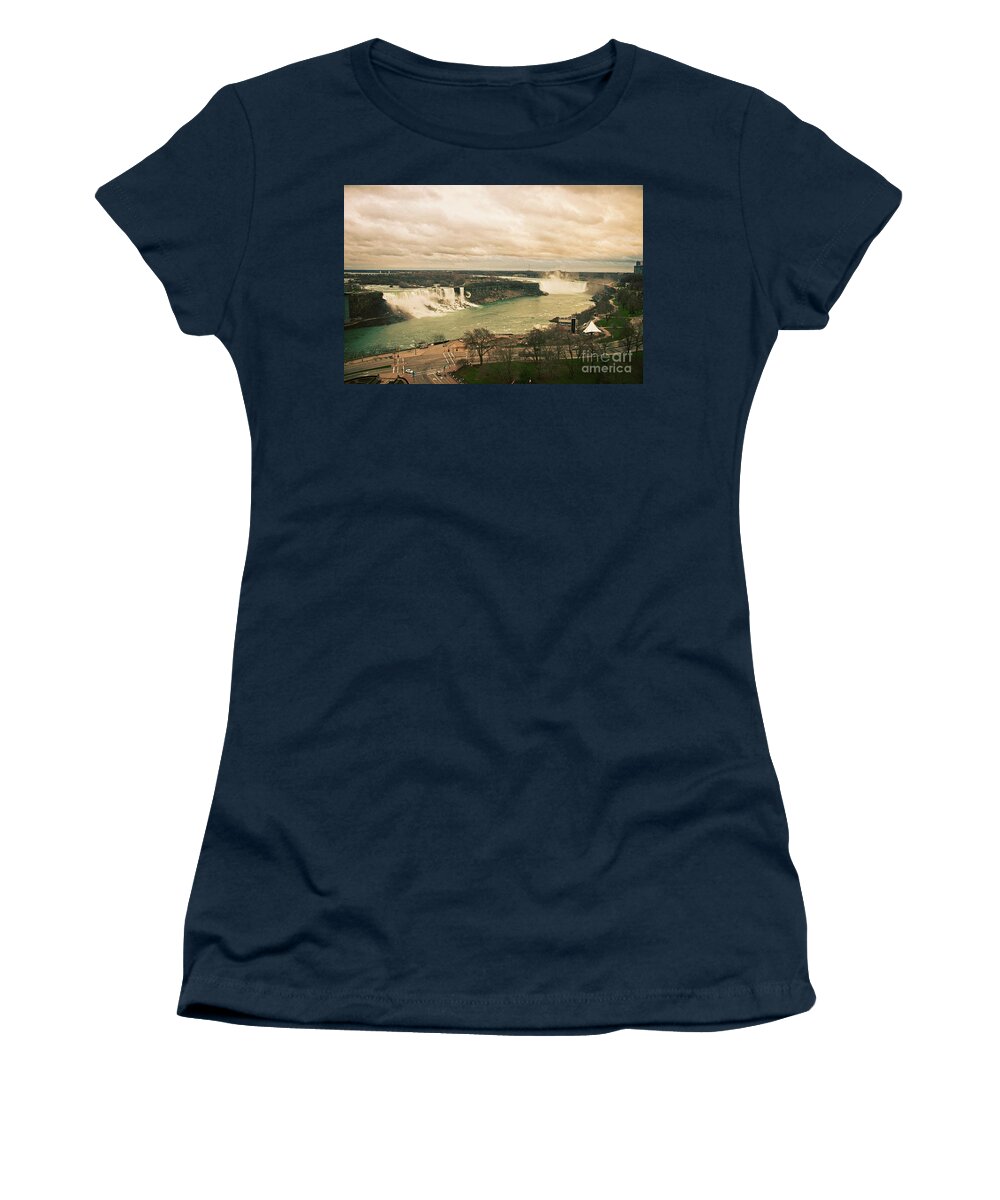 Niagara Falls Women's T-Shirt featuring the photograph Niagara Falls by Mary Machare