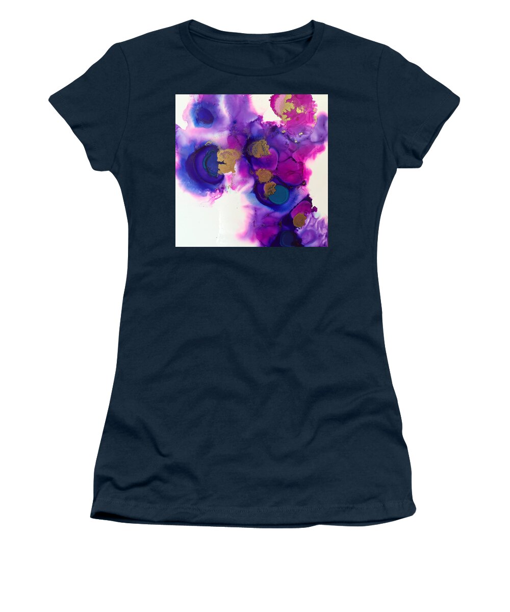 No Words Necessary. How Exquisite It Is Women's T-Shirt featuring the painting No Words by Tara Moorman