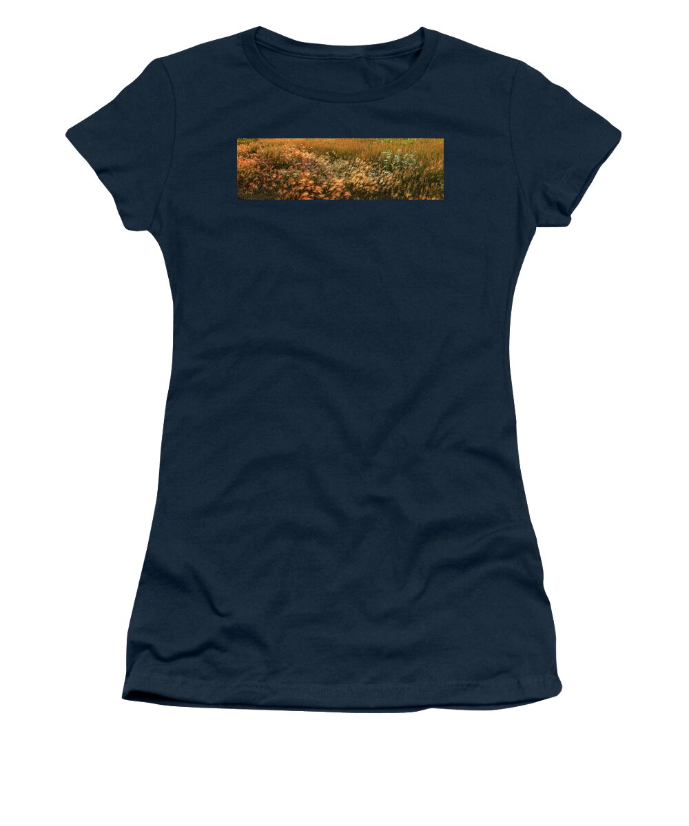 Panorama Women's T-Shirt featuring the photograph Northern Summer by Doug Gibbons