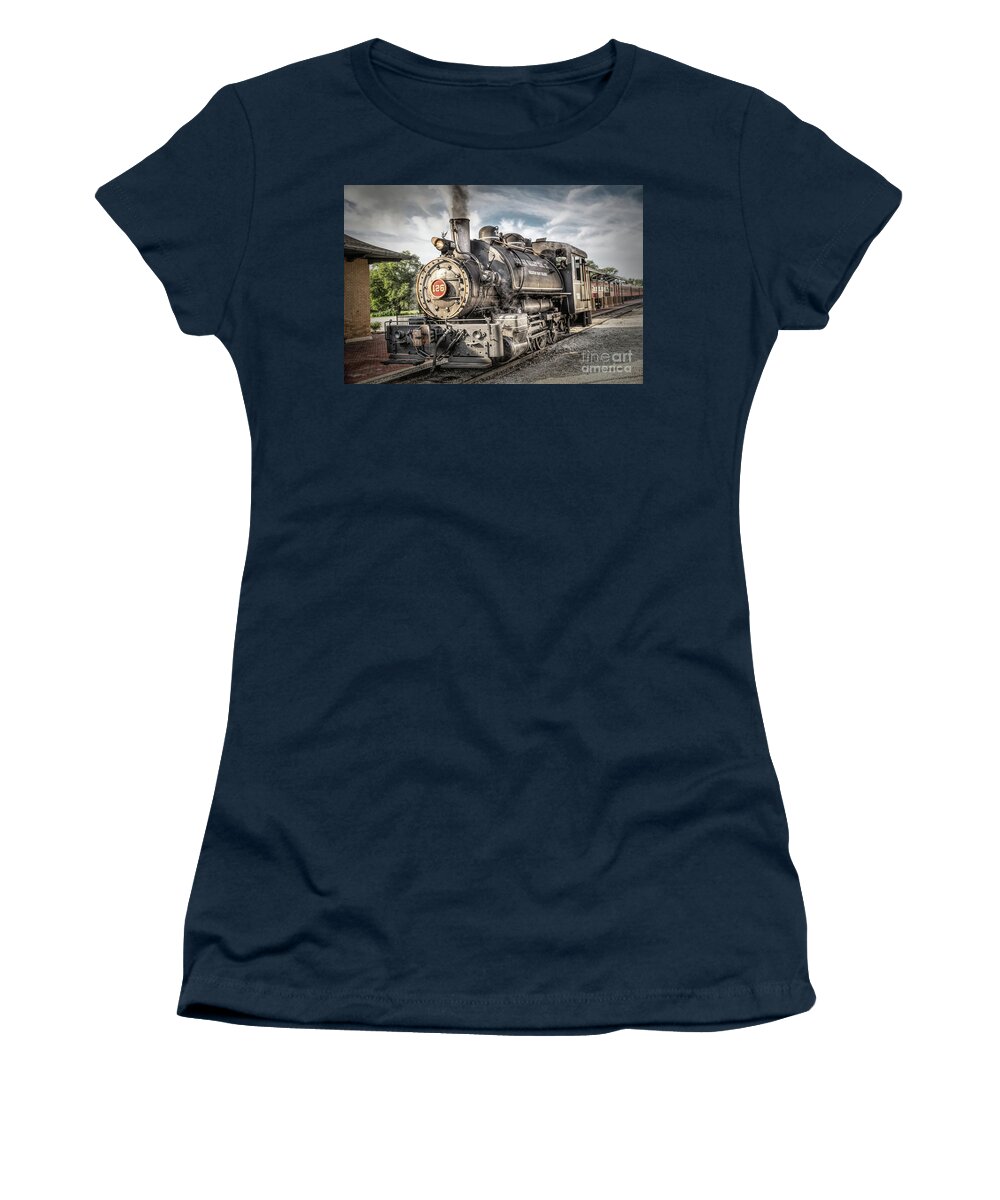 Train Women's T-Shirt featuring the photograph Number 126 by Lynn Sprowl