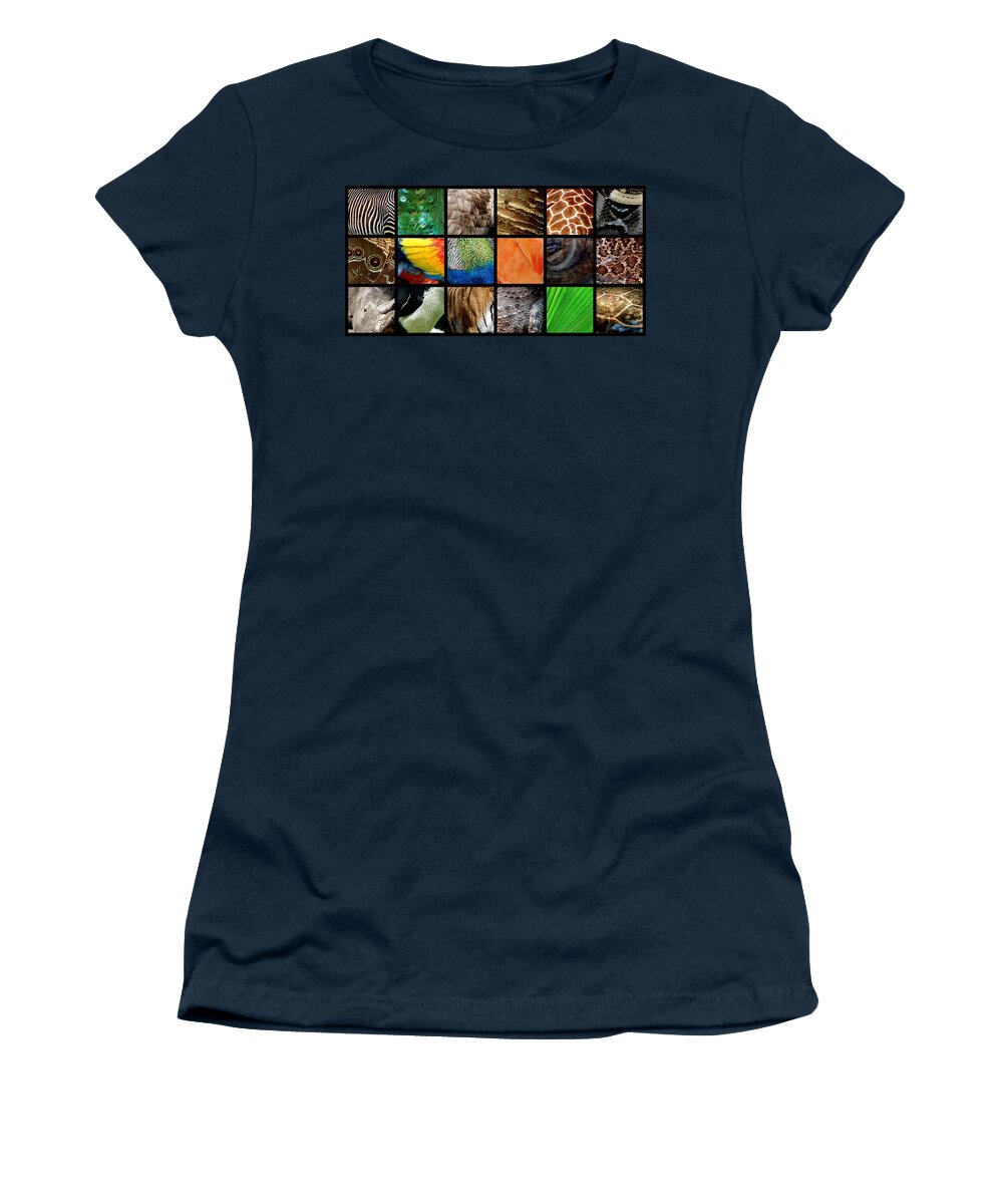Animal Women's T-Shirt featuring the photograph One Day at the Zoo ll by Michelle Calkins